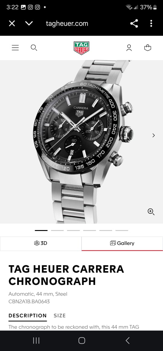 Tag_heuer Carrera 02 Chronograph