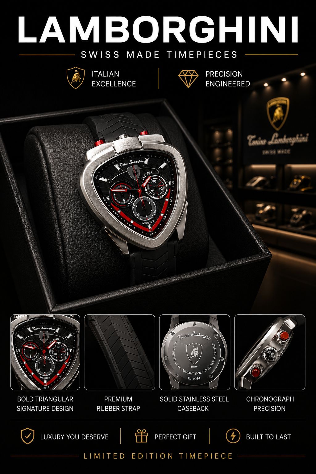 Lam.borghini Spyder Chronograph