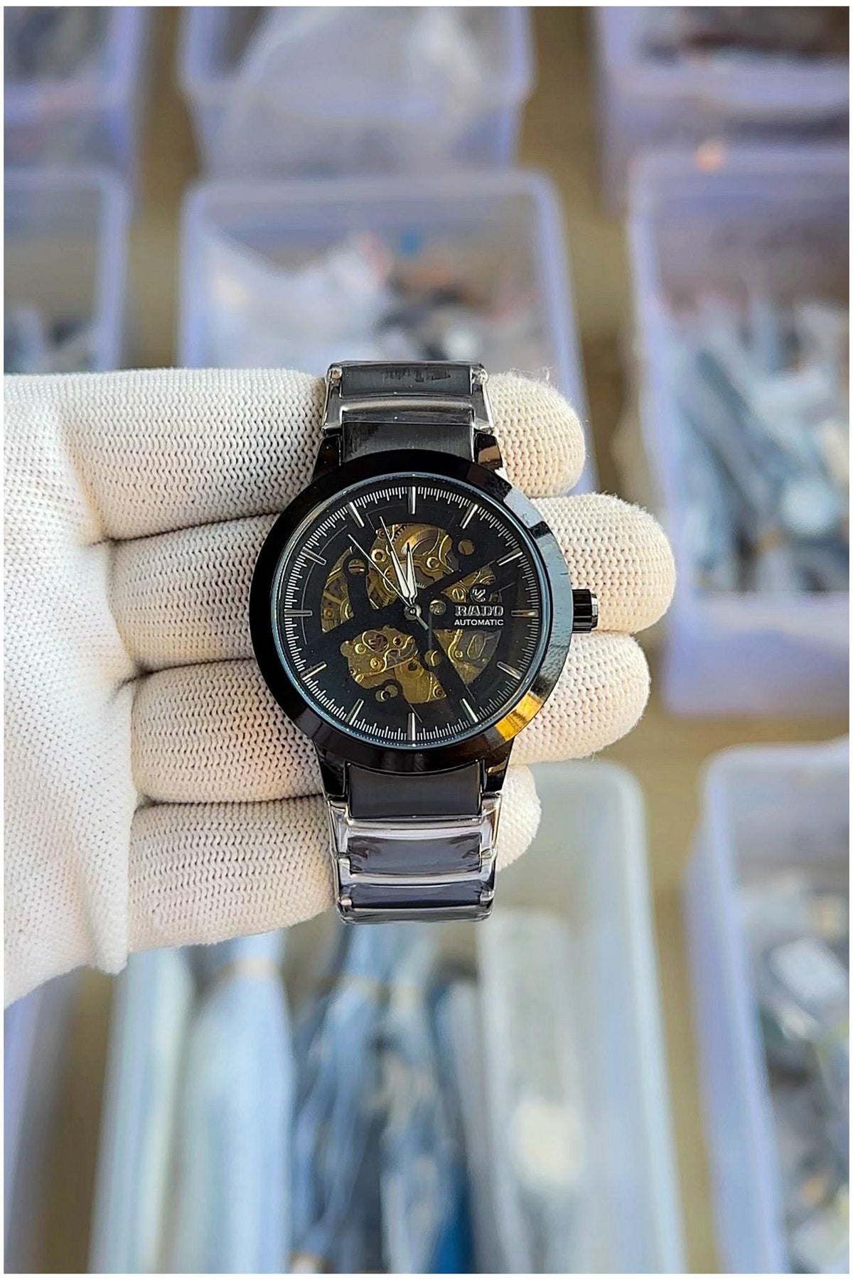 Ra.do Centrix Automatic Black-Silver