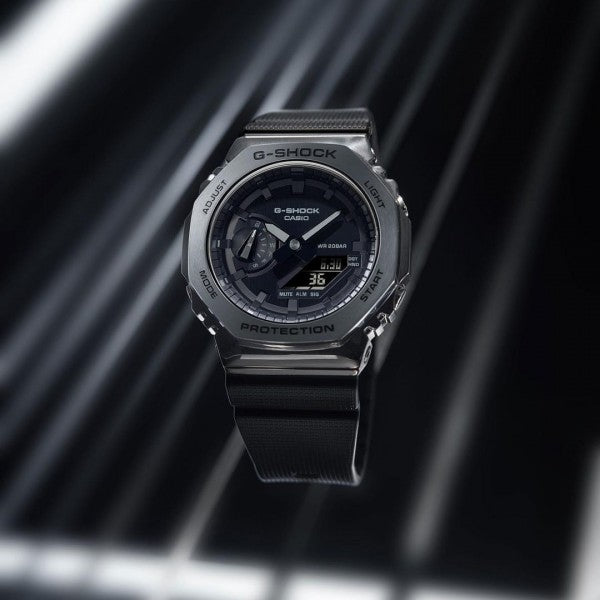 NEW G-SHOCK GA 2100 ALL BLACK