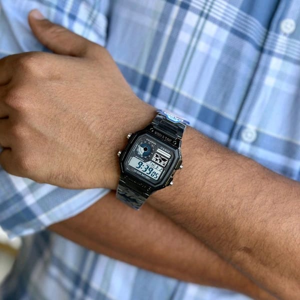 NEW CASIO ILLUMINATOR ALL BLACK PERSONALLY RECOMMEND