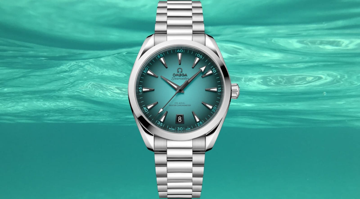 Om.ega Seamaster Aqua Terra 150M Turquoise