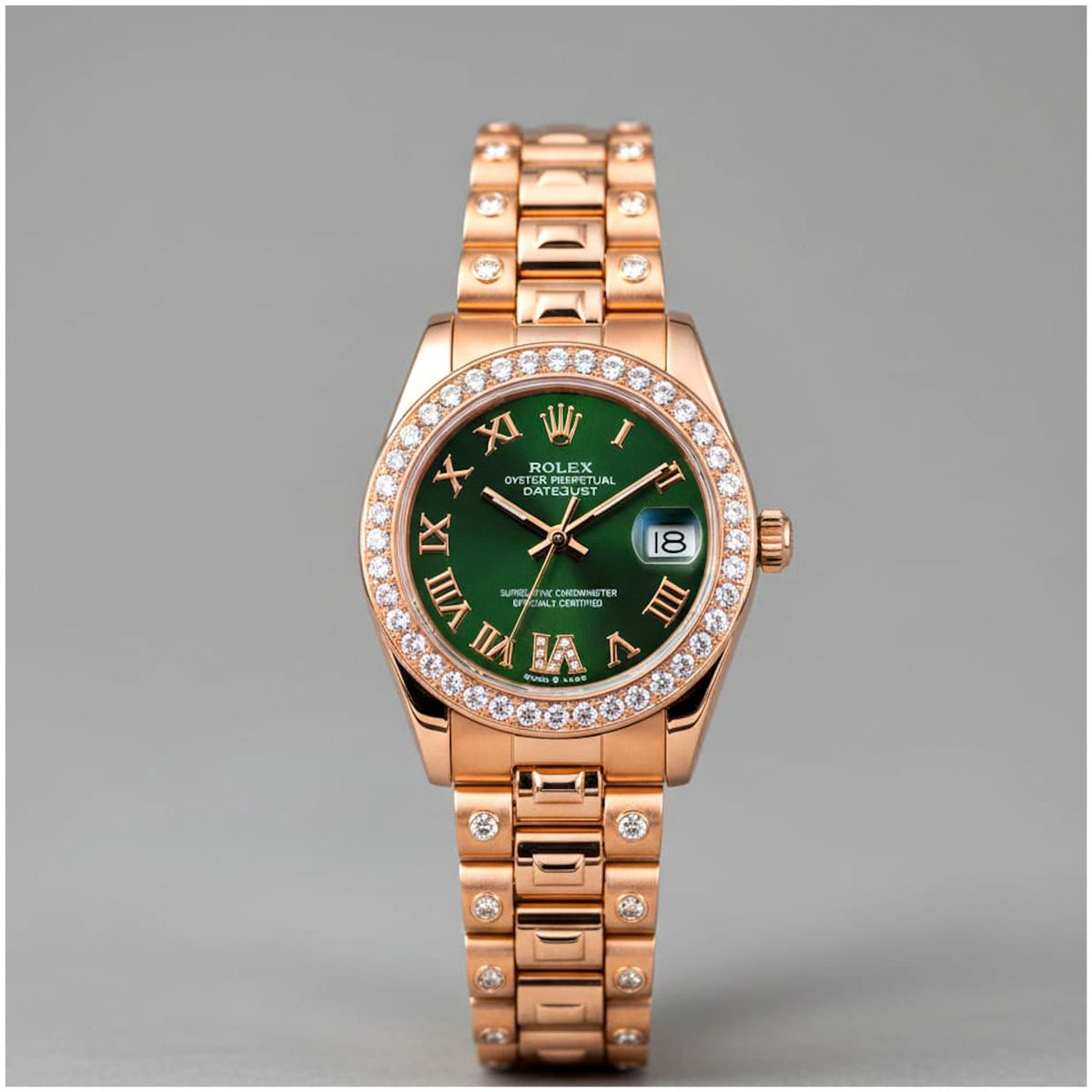 Rol.ex Oyester Perpetual Date Just Copper