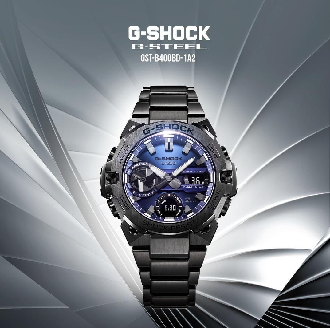 Ca.sio G-Shock G-Steel GST-B400CD-1A3