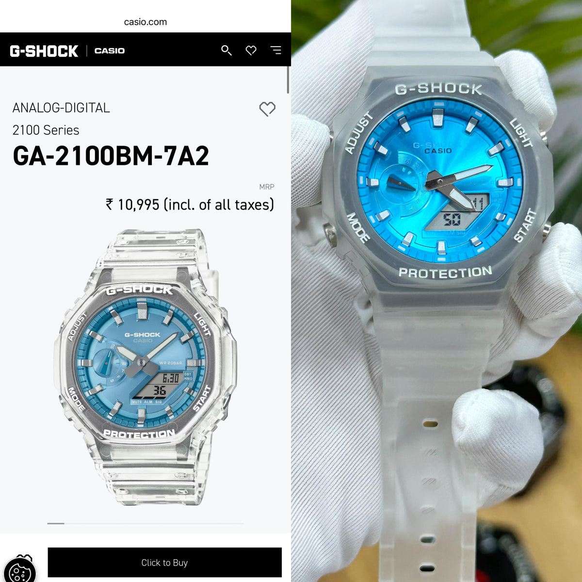NEW G SHOCK GA-2100 NEWELY LAUNCHED COLLECTION