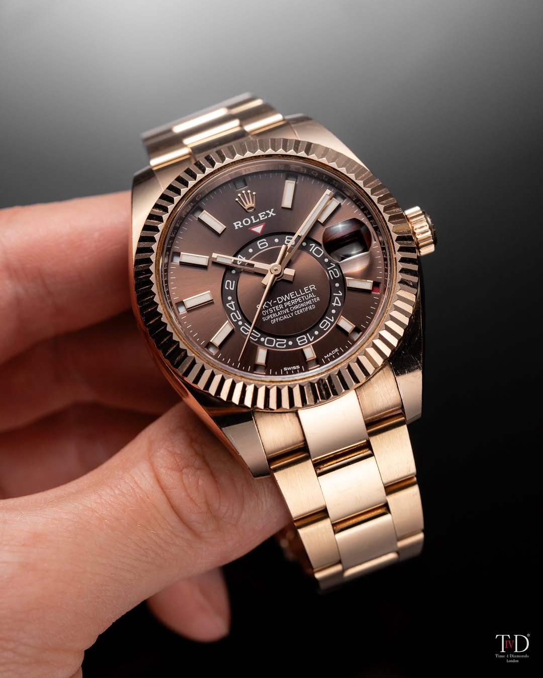 Rol.ex Oyster perpetual Sky Dweller