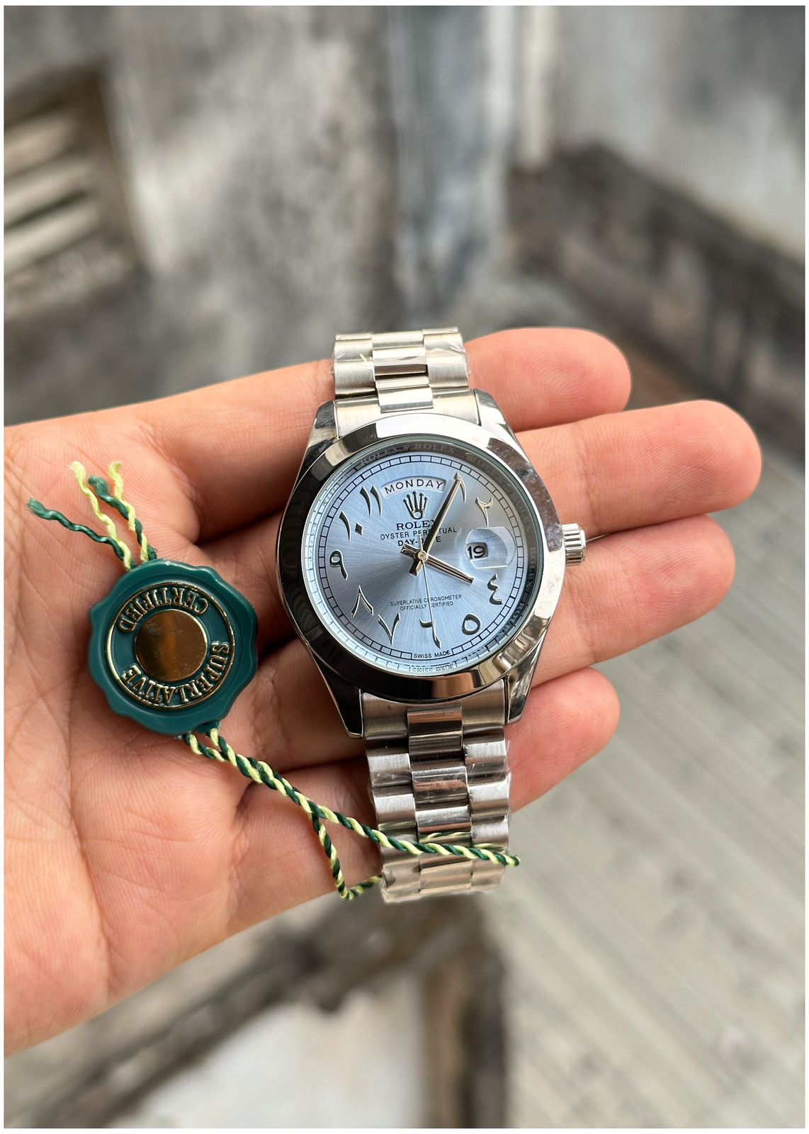 Rol.ex Oyster Perpetual Day Date Arabic