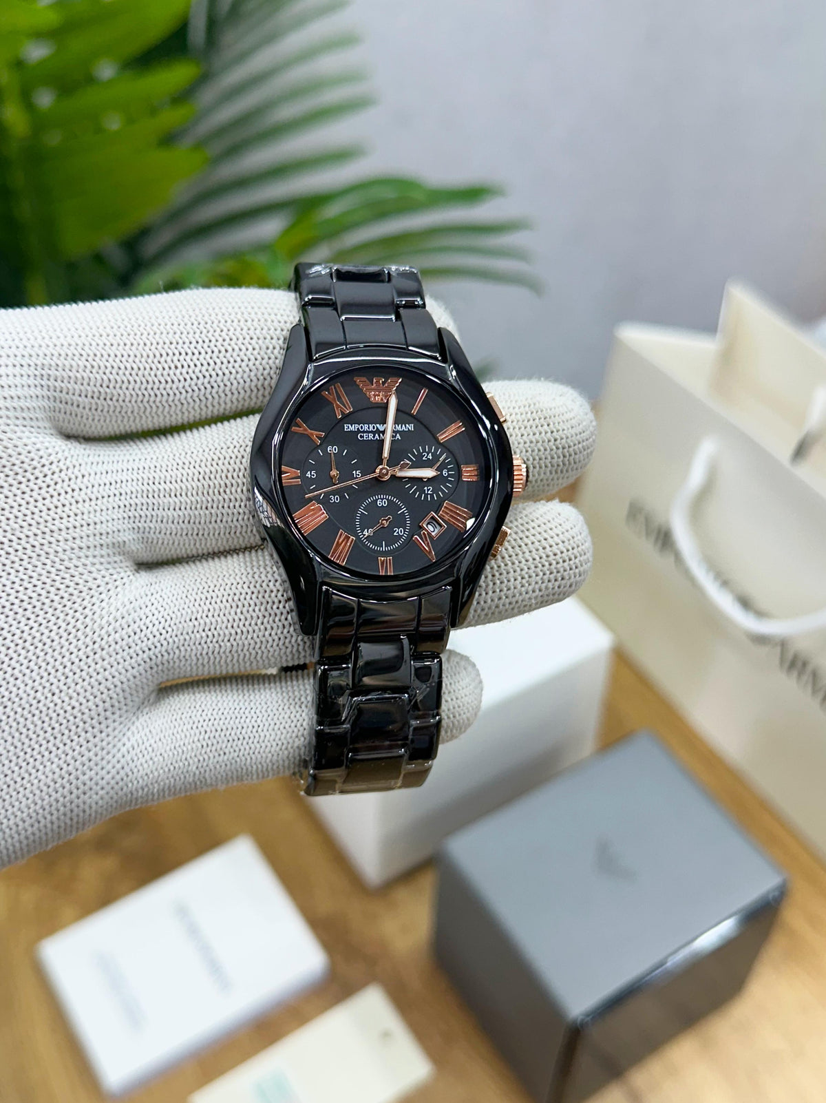 SUPER PREMIUM EMPORIO ARMANI CERAMIC IN BLACK