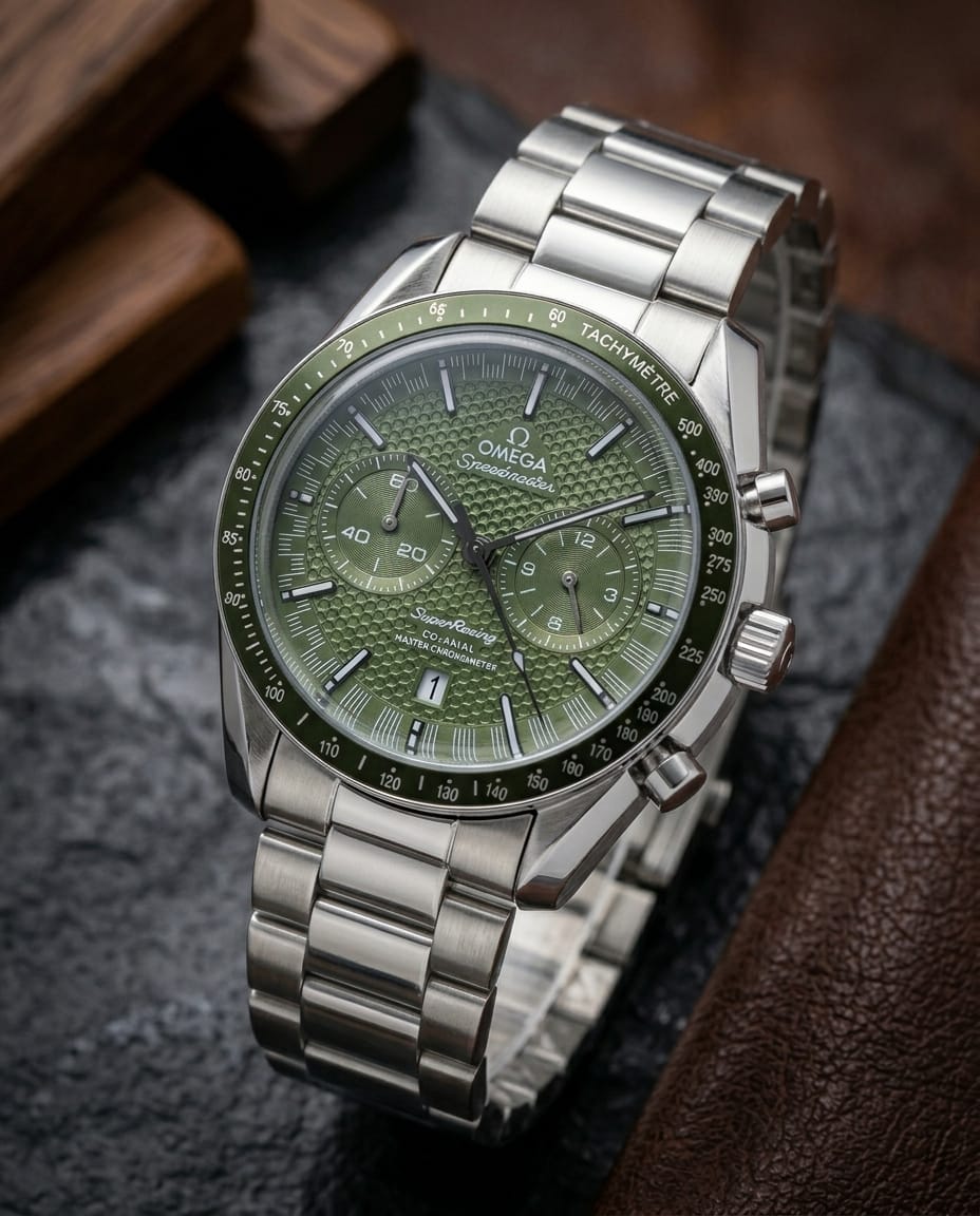 Om.ega Speedmaster Racing Co-Axial Master Chronometer Chronograph
