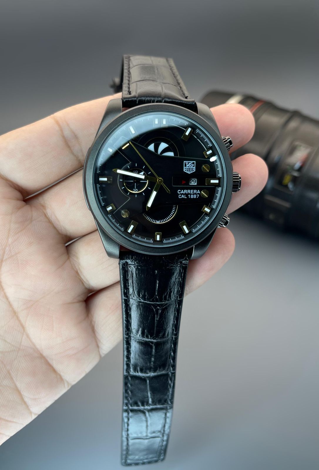 NEW TAG HEUER CARRERA CR7 Black