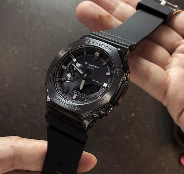 NEW G-SHOCK GA 2100 ALL BLACK