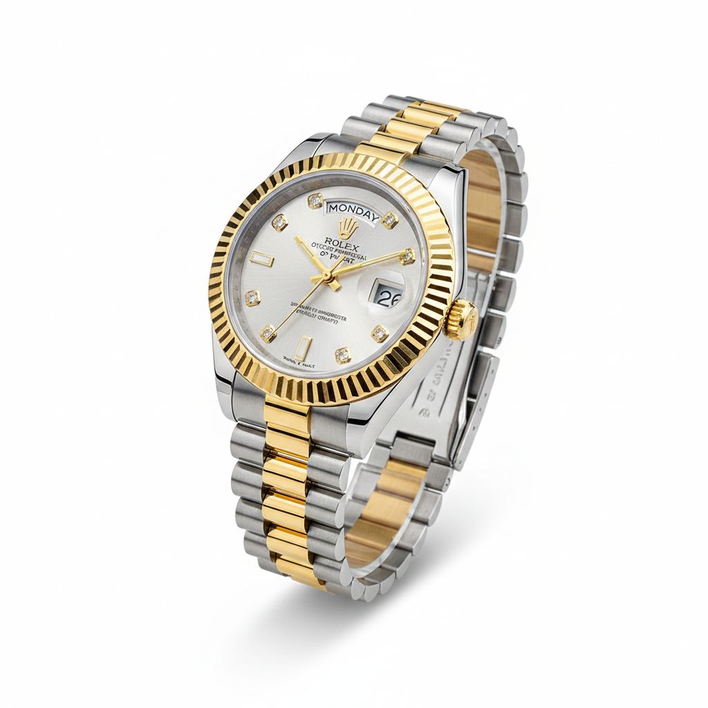 Rol.ex Oyster Perpetual Day Date Diamond
