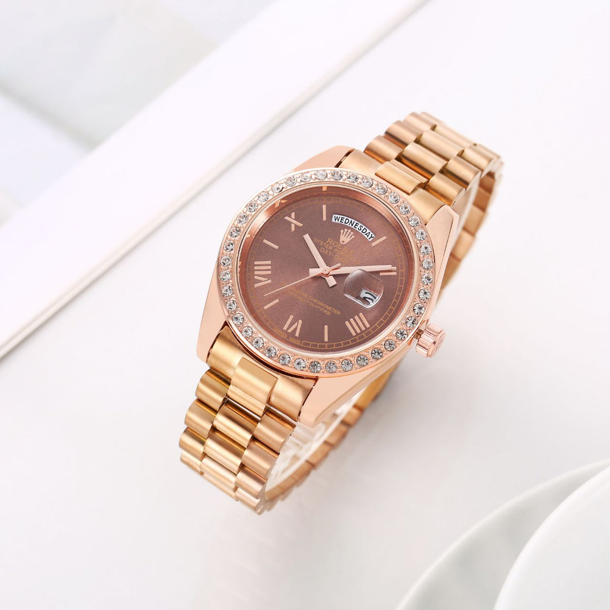Rol.ex Oyster Perpetual Day Date Diamond
