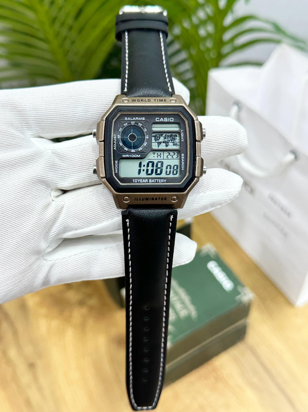 NEW CASIO AE-1200 ILLUMINATOR BLACK