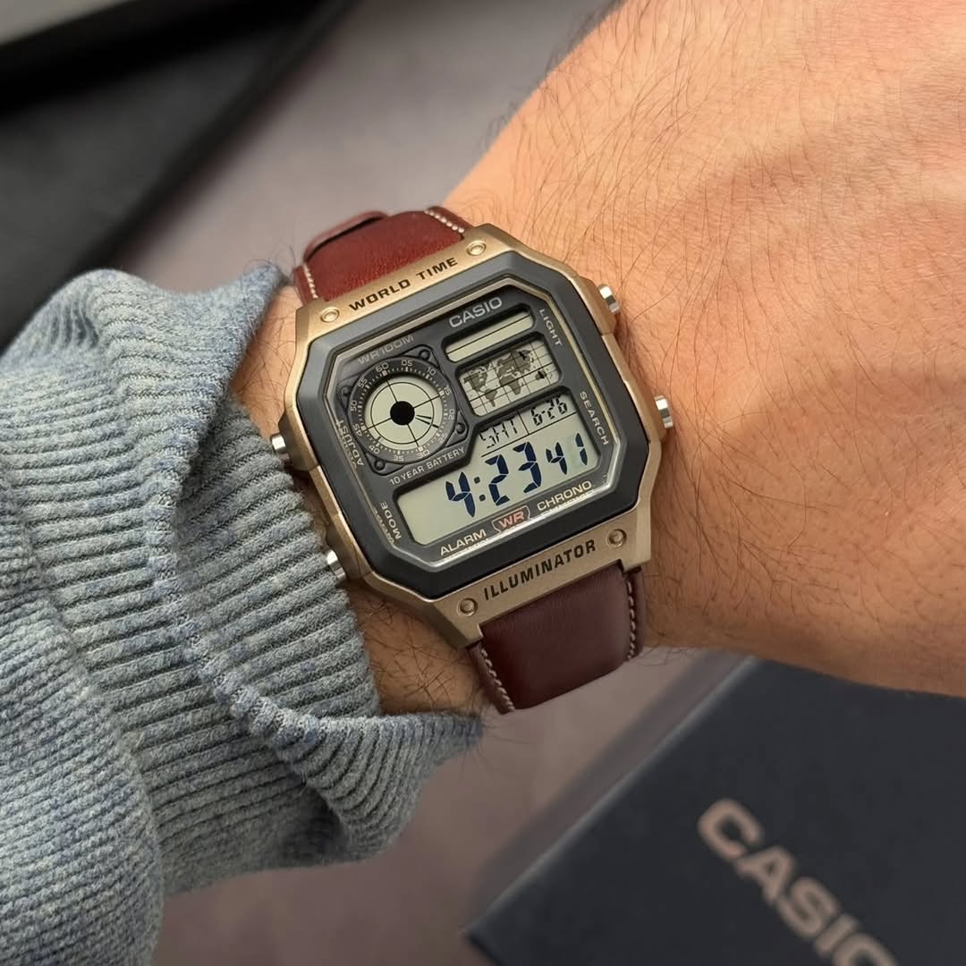 Ca.sio AE-1200 Illuminator Brown