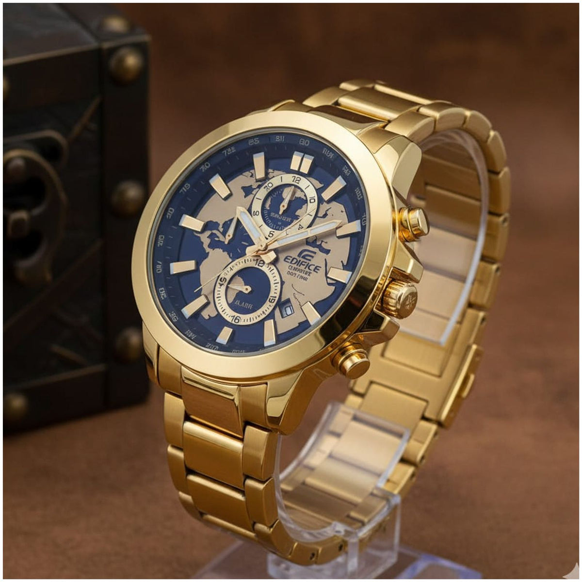 New Casio Edifice Ex295 World Map