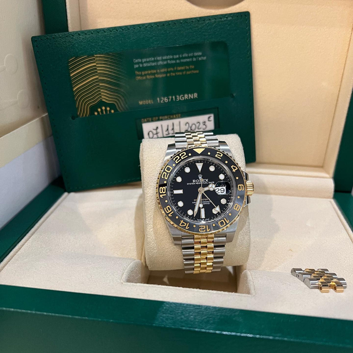 Rol.ex Oyster perpetual Gmt master