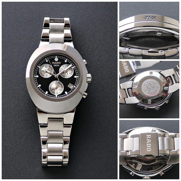 Ra.do 100M Chronograph AAA-QUALITY Black