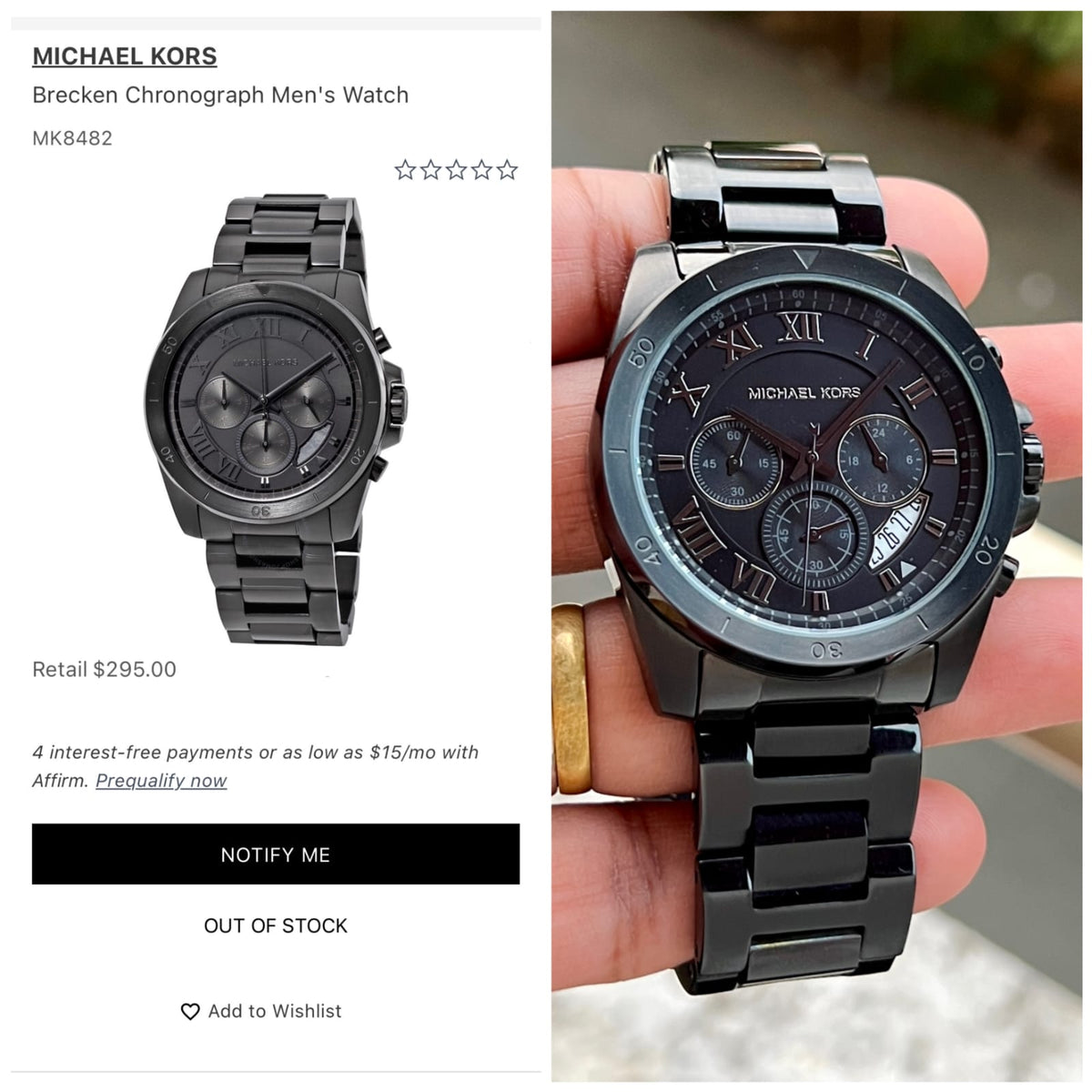 Mic.hael Kors Brecken Premium