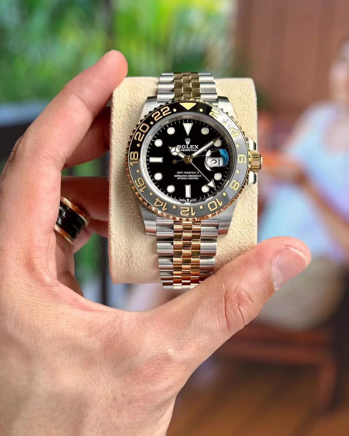 Rol.ex Oyster perpetual Gmt master