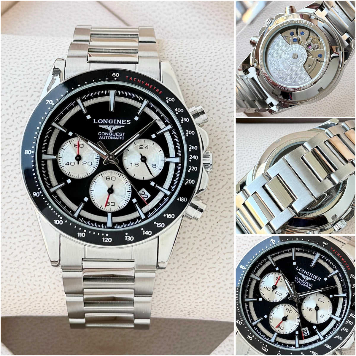 Lon.gines Conquest Chronograph