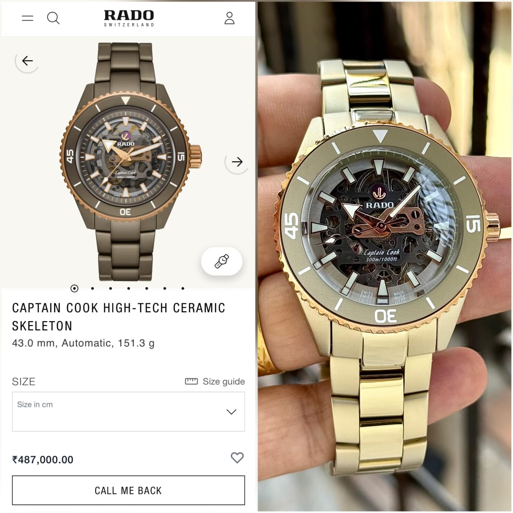Ra.do Captain Cook HighTech Automatic