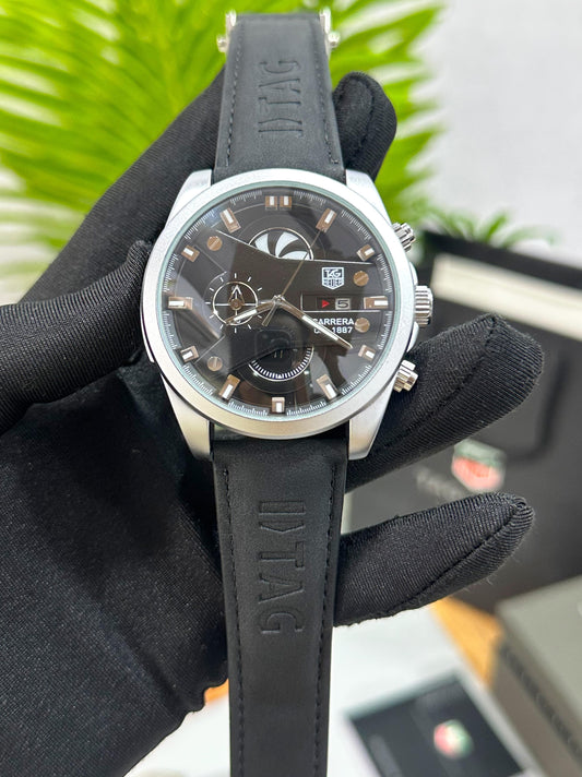 "UNVEILING STEEL BLACK – THE NEWTAG HEUER CARRERA CR7
