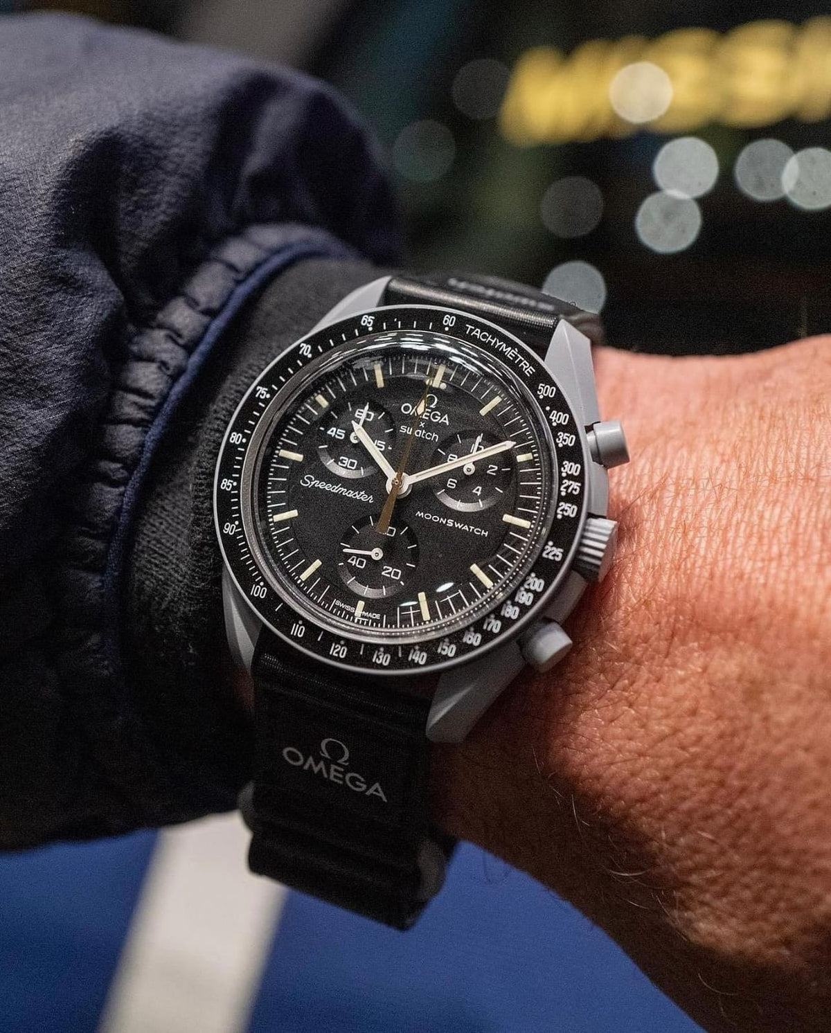 Om.ega Speedmaster x S watch