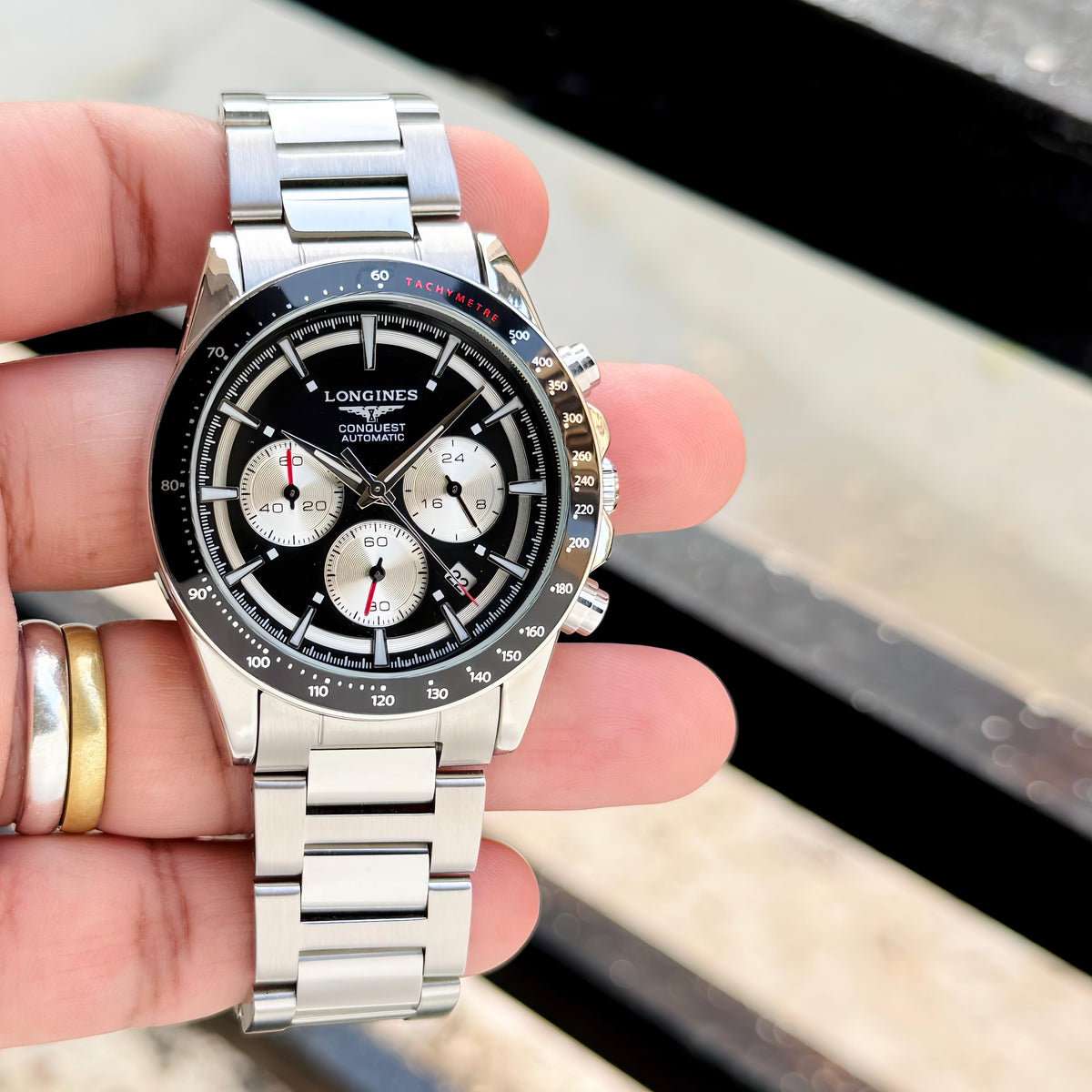 Lon.gines Conquest Chronograph