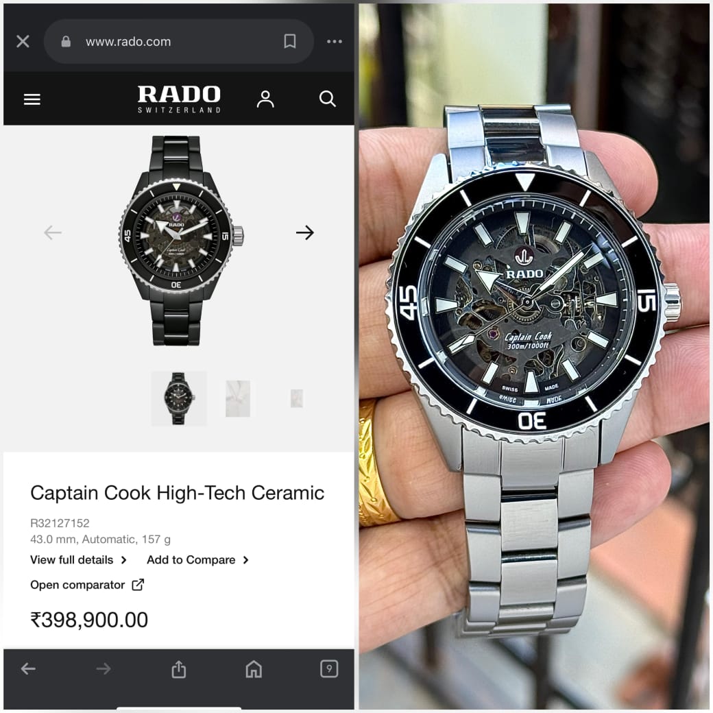 Ra.do Captain Cook HighTech Automatic
