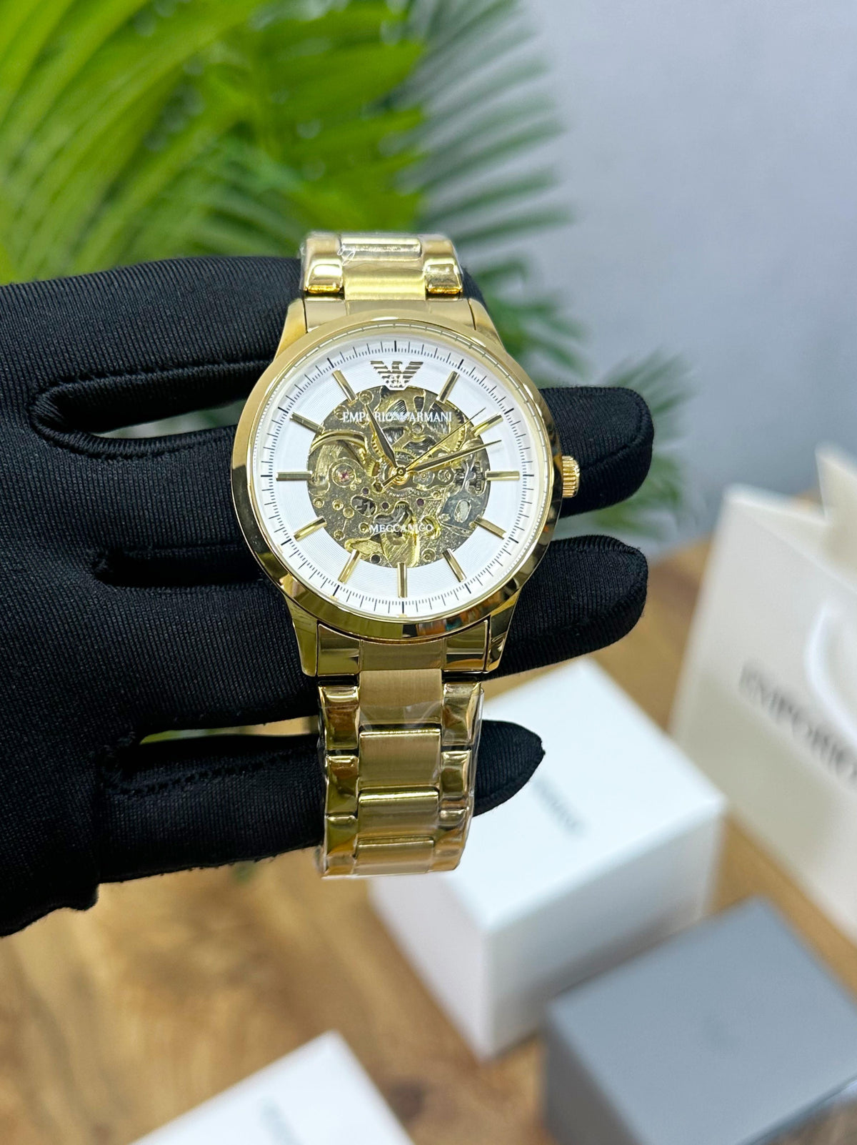 EMPORIO_ARMANI GOLD AUTOMATIC
