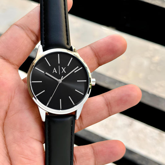 AR.MANI EXCHANGE MEN BLACK AX2703