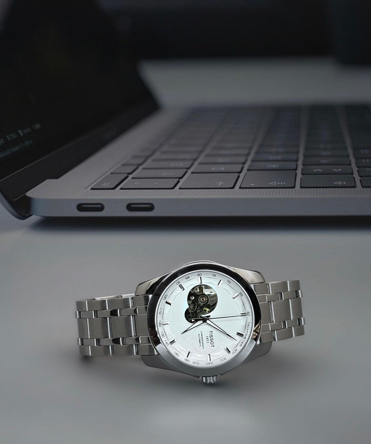 Tis.sot 1853 Tachymeter Automatic Skeleton