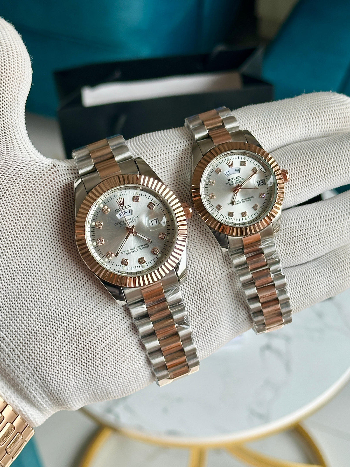 Rol.ex Oyster Day-Date Couple
