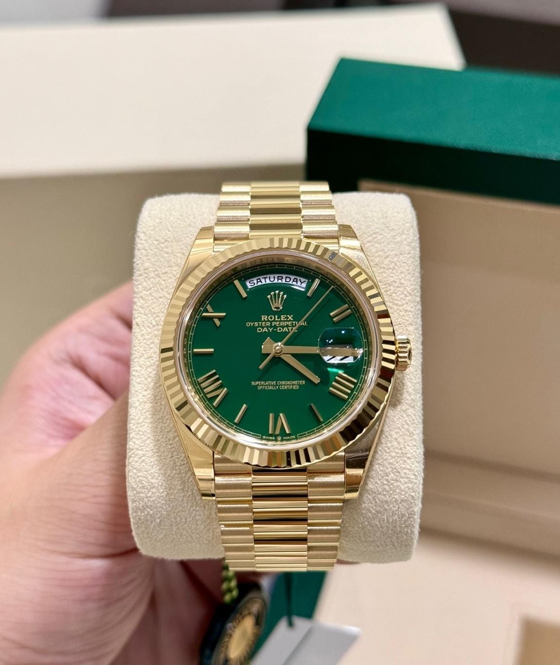 Rol.ex oyster perpetual Day Date 40 Battery