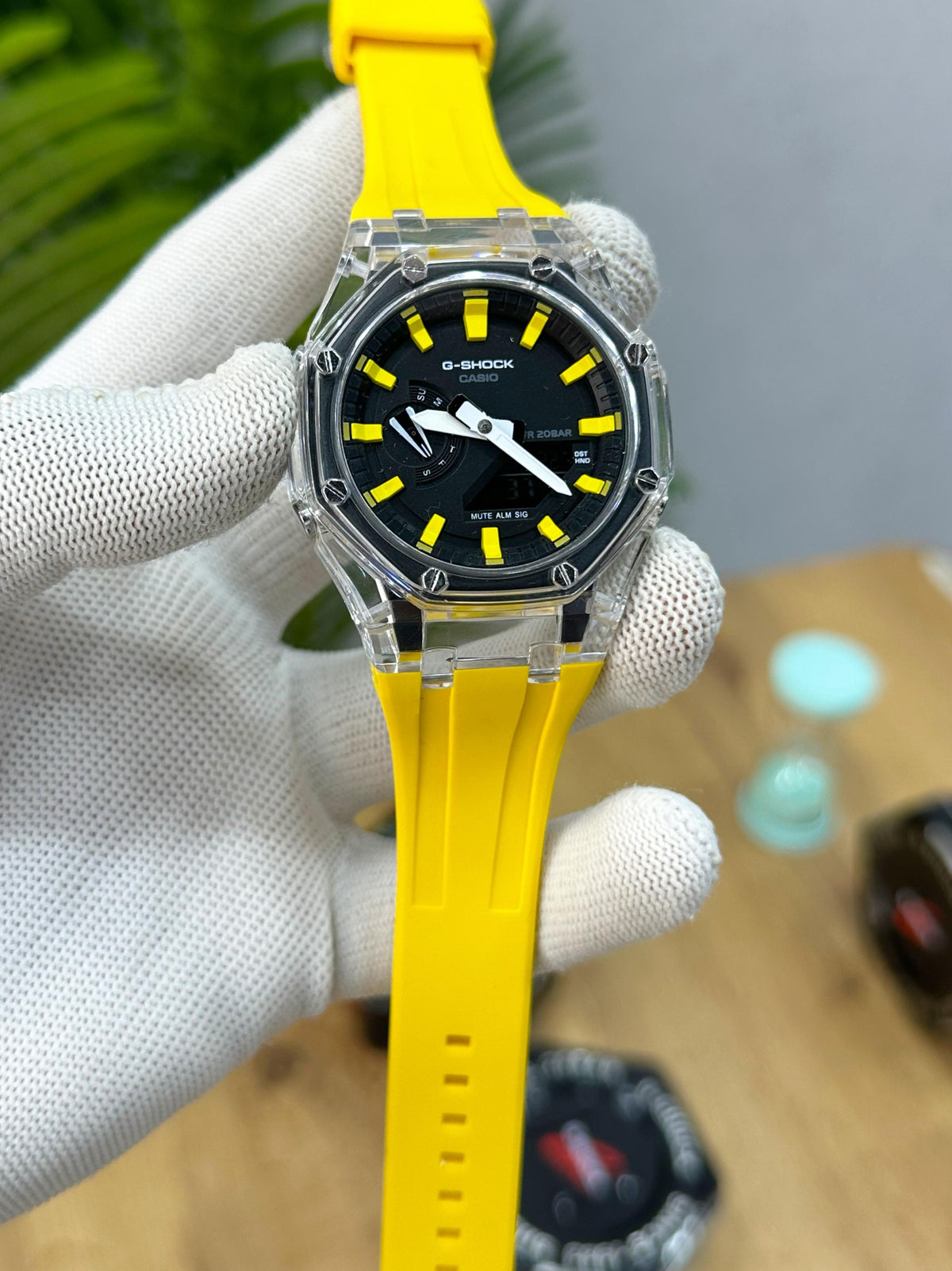 NEW G SHOCK CORE GUARD YELLOW