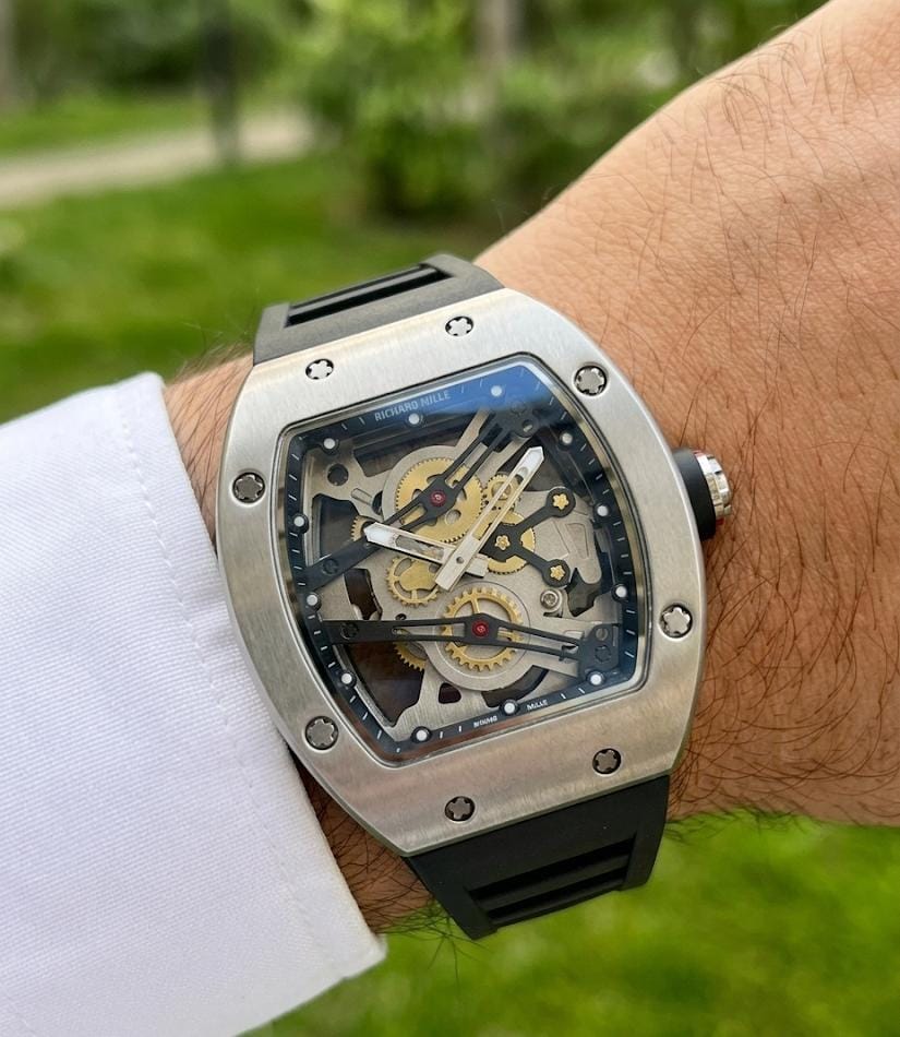 Rich.ard Mille tonneau-shaped