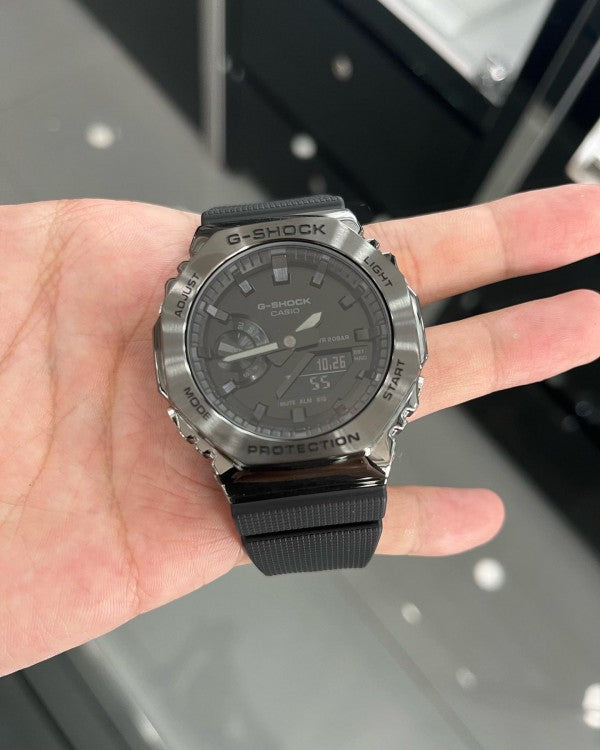 NEW G SHOCK GM 2100 FULL BLACK