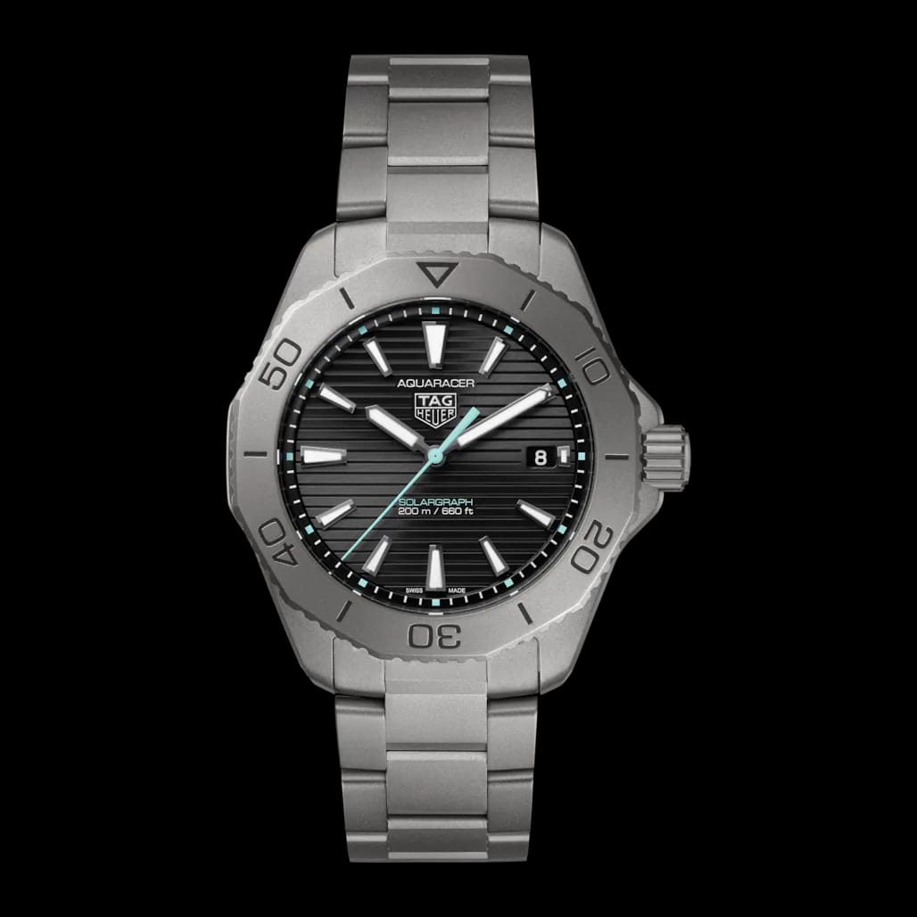 NEWTAG Heuer Aquaracer Professional 200 Date Automatic Taitanum mate