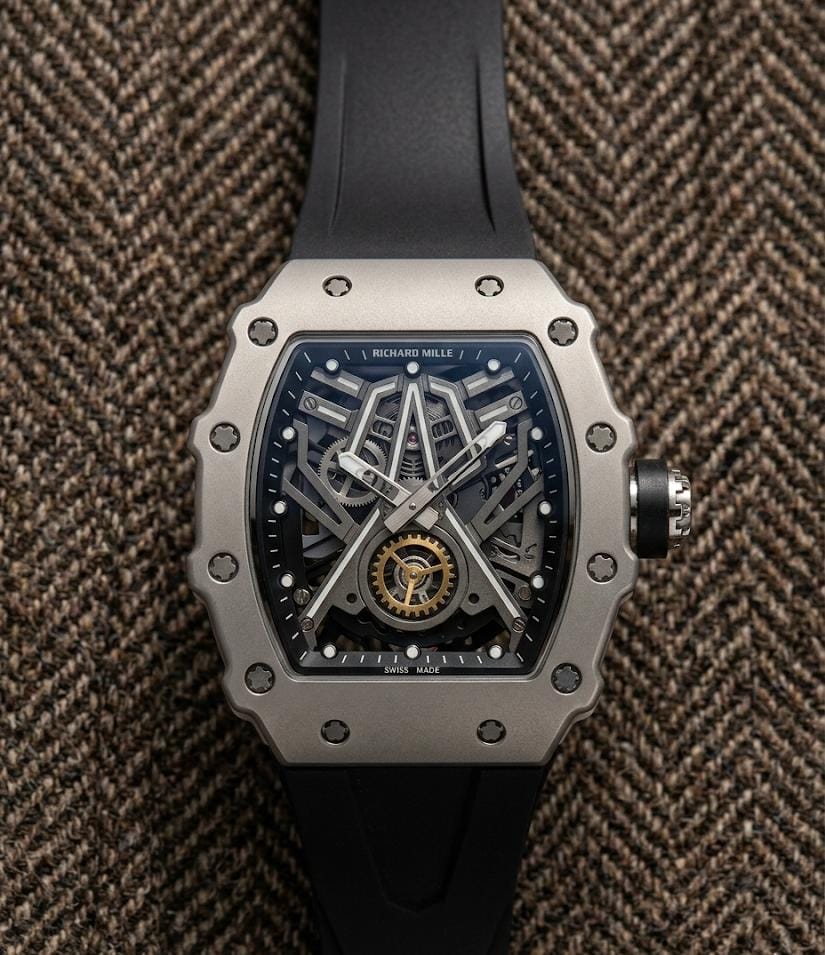 Rich.ard Mille tonneau-shaped
