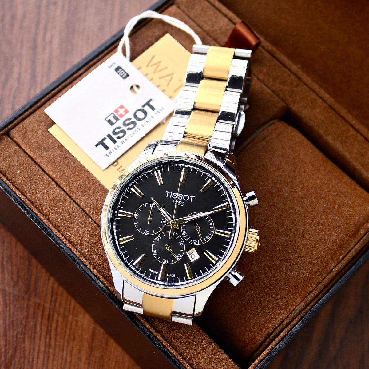 Tis.sot 1853 Classic 2Ton-Gold-Black