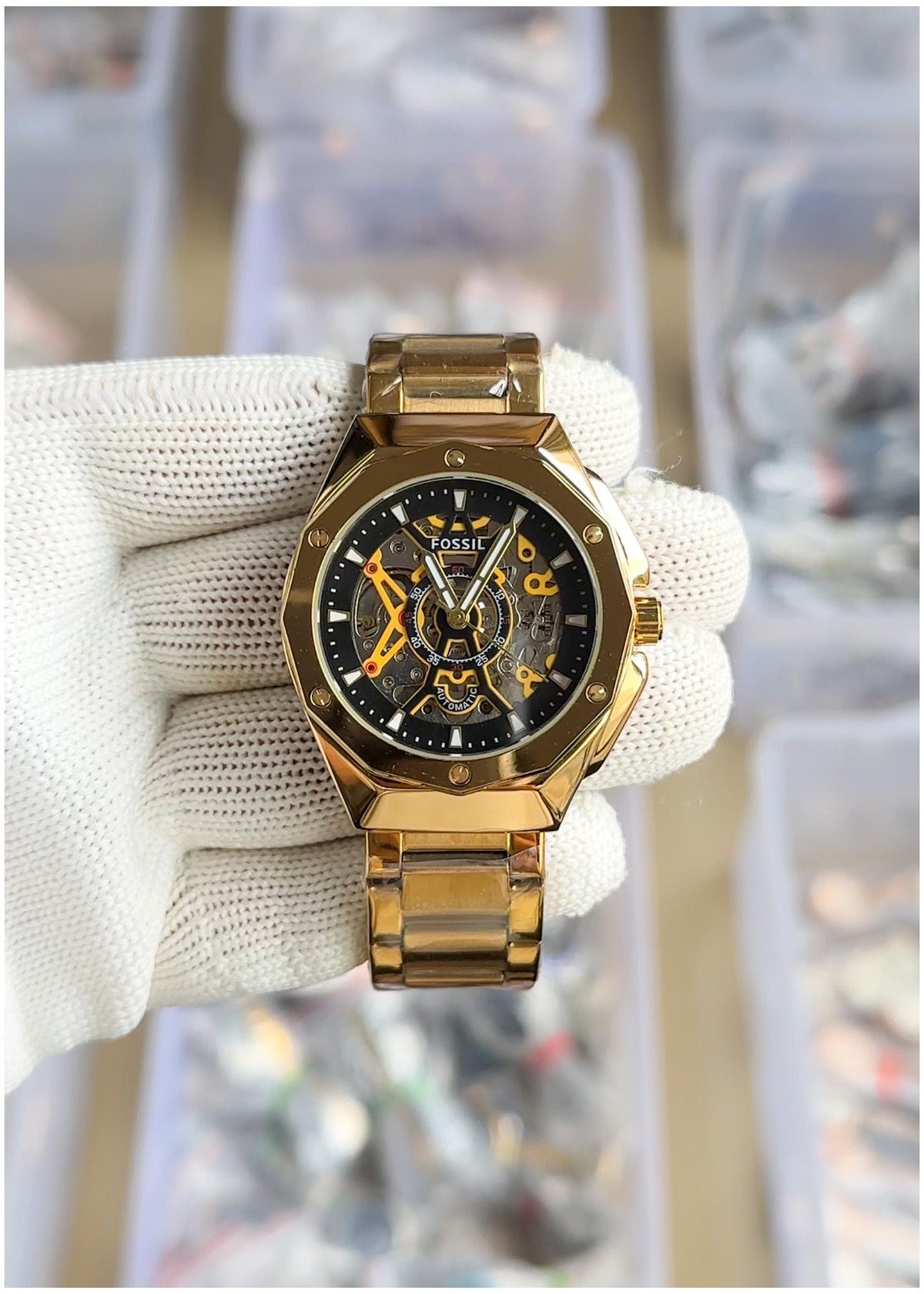 Fos.sil Evanstone Automatic Skeleton