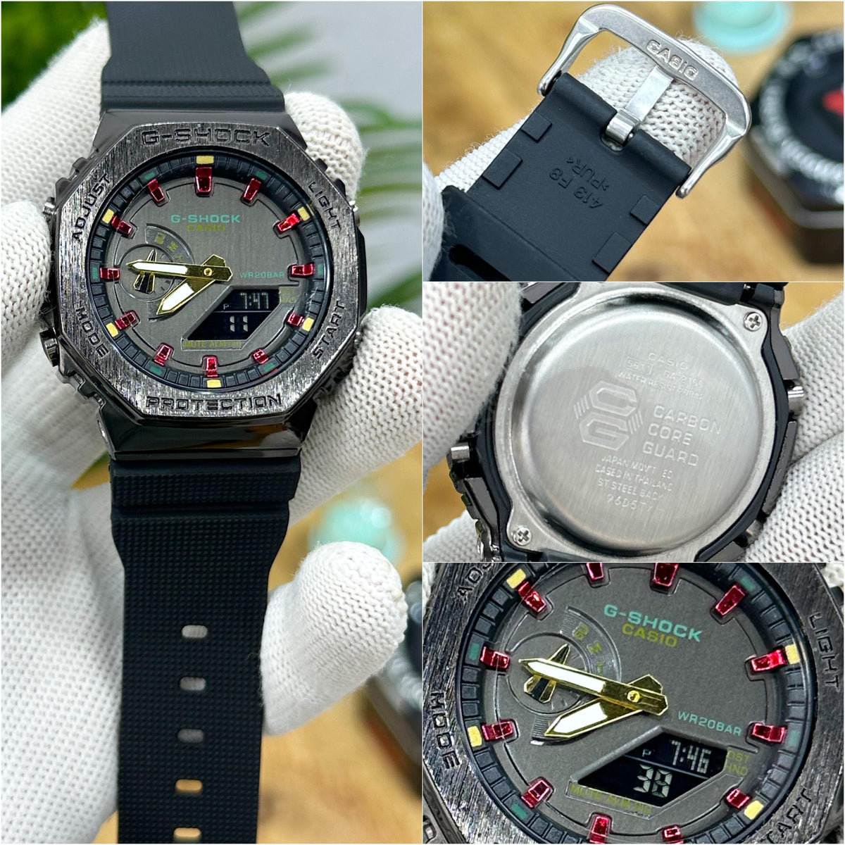 EXCLUSIVE G SHOCK STEEL GA 2100 SERIES