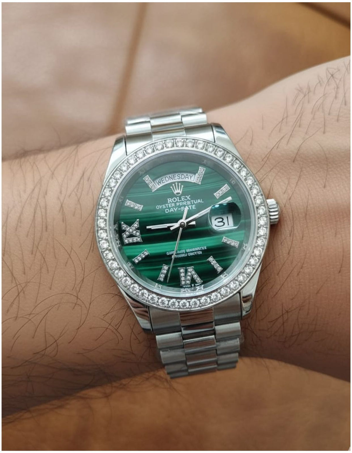 Rol.ex Oyster Perpetual Day Date Diamond