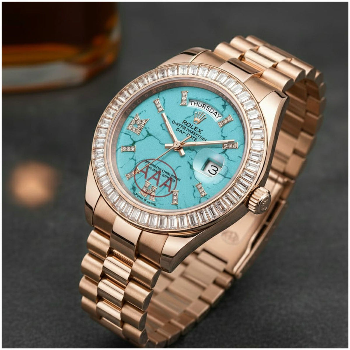 Rol.ex Oyster Perpetual Day Date Diamond