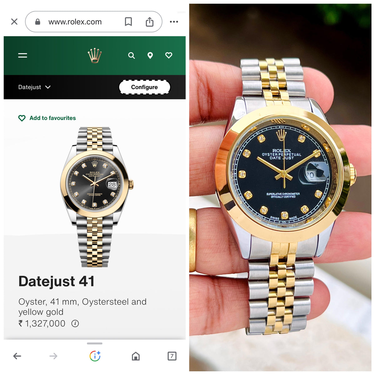 Rol.ex Datejust Premius