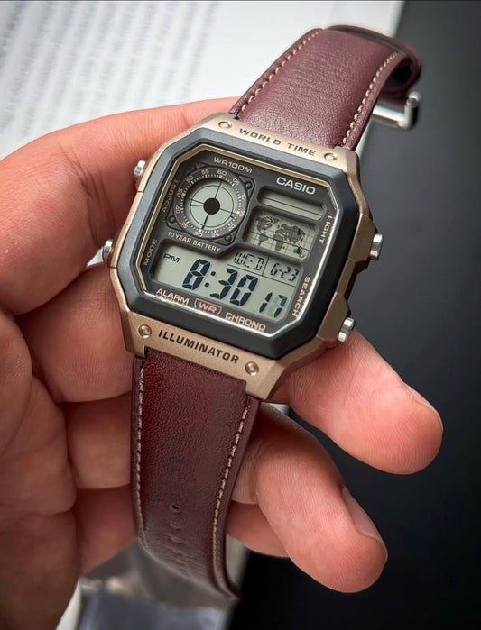 Ca.sio AE-1200 Illuminator Brown