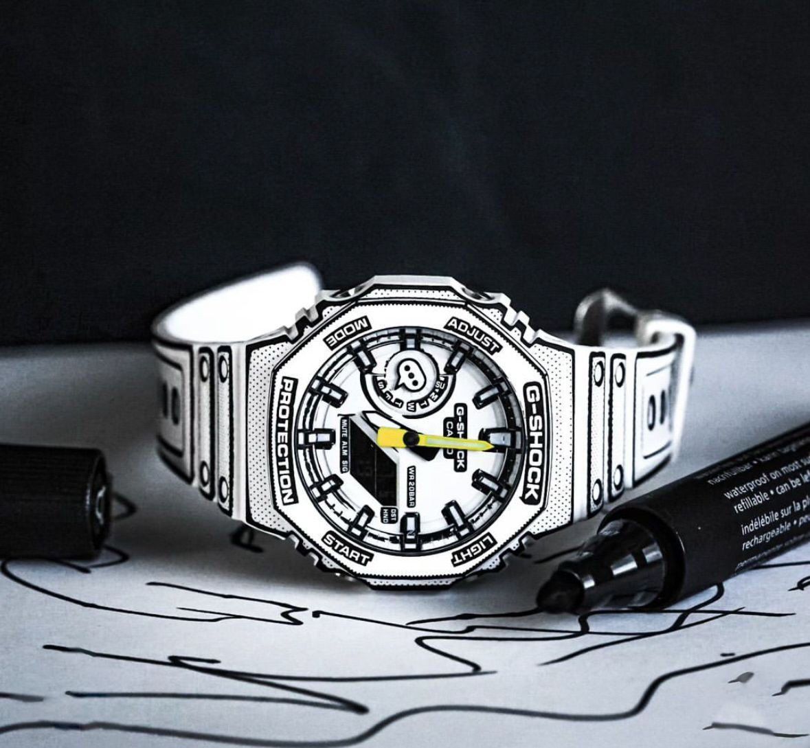 New Casio G Shock MANGA THEME
