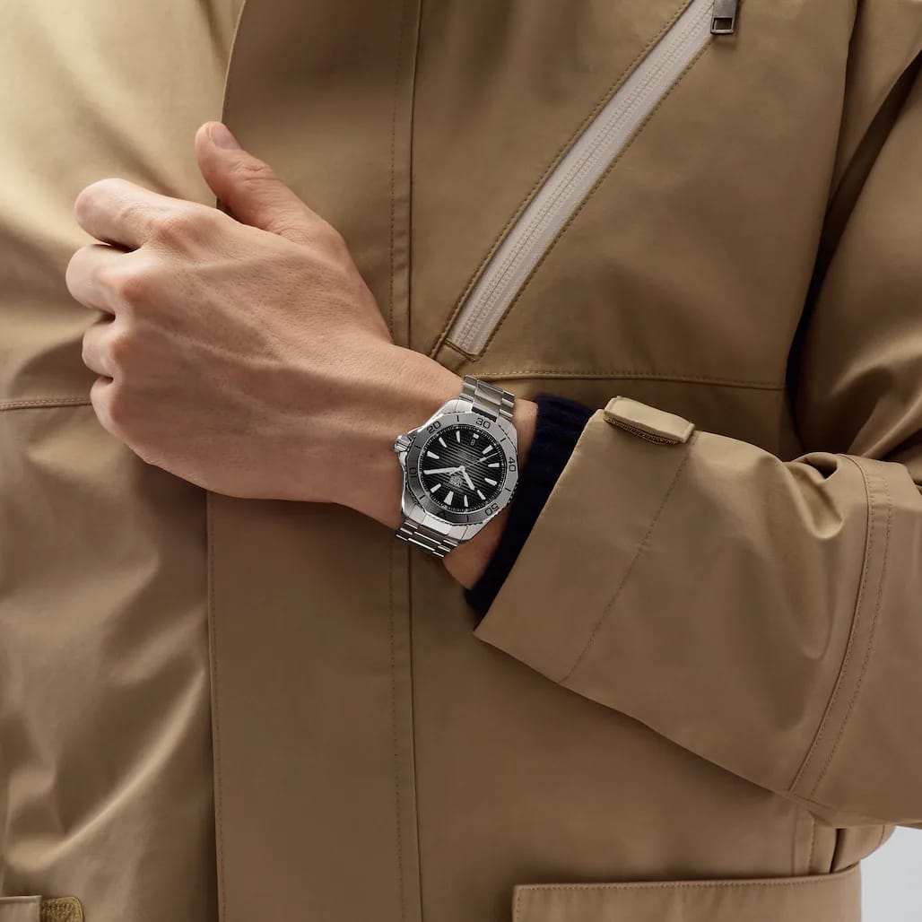 NEWTAG Heuer Aquaracer Professional 200 Date Automatic Taitanum mate