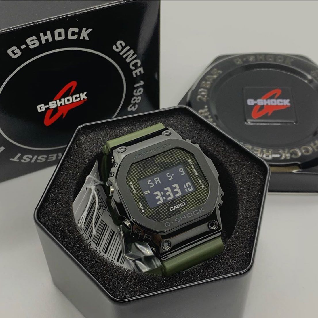 New Casio g shock gms5600